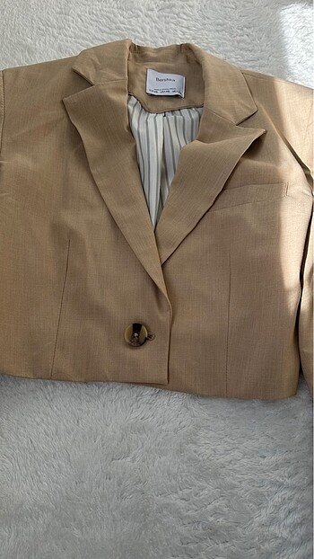 Bershka BERSHKA BLAZER CROP CEKET