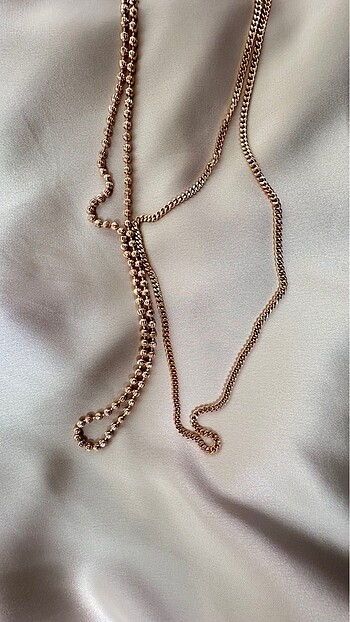 Beden Xp Rose Gold Zincir Kolye 50 cm
