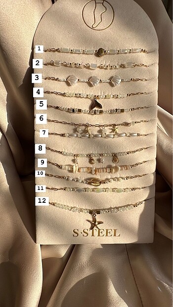 Zara ÇELİK HALHALLAR (ADET)
