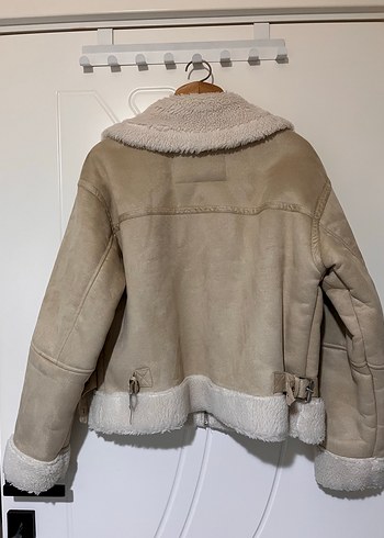 LCW BEJ SÜET KÜRK CEKET - Görsel 4