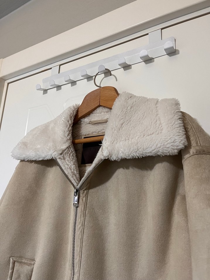 LCW BEJ SÜET KÜRK CEKET - Görsel 3