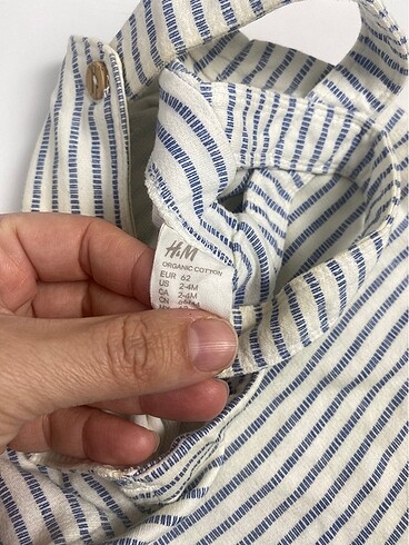 3 Ay Beden H&M bebek tulum