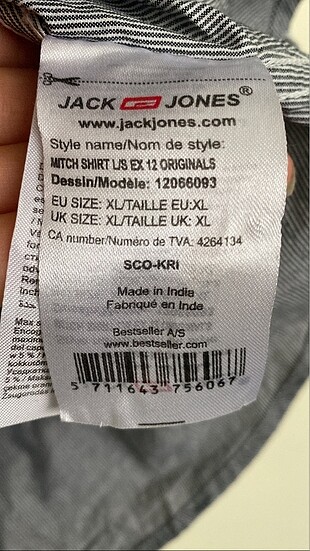 xl Beden çeşitli Renk Erkek hafif kalin gömlek (Jack&Jones)
