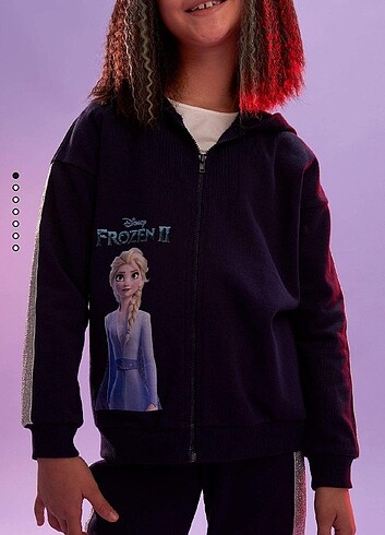 Defacto Frozen Lisansli Kapuşonlu Sweatshirt