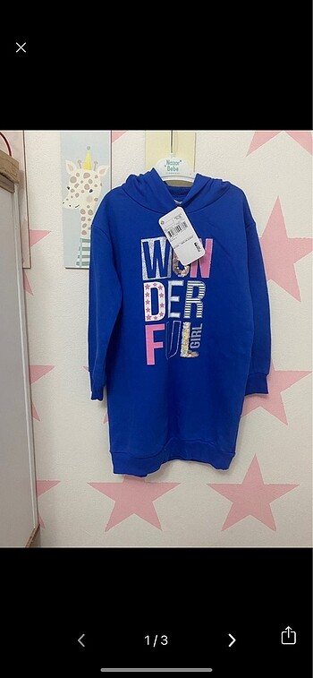 Lc Waikiki 6-7yaş Sweatshirt Elbise