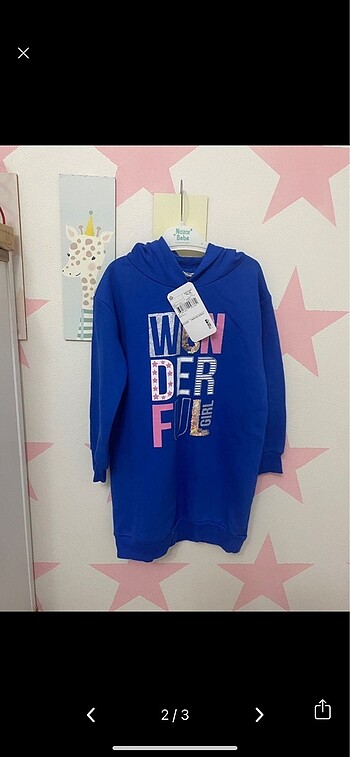 LC Waikiki Lc Waikiki 6-7yaş Sweatshirt Elbise