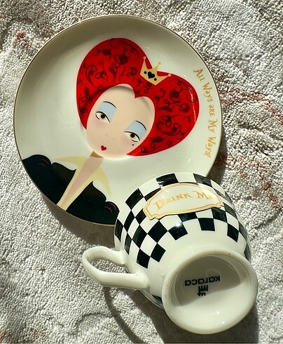  Beden Karaca Alice Kahve Fincan Takımı