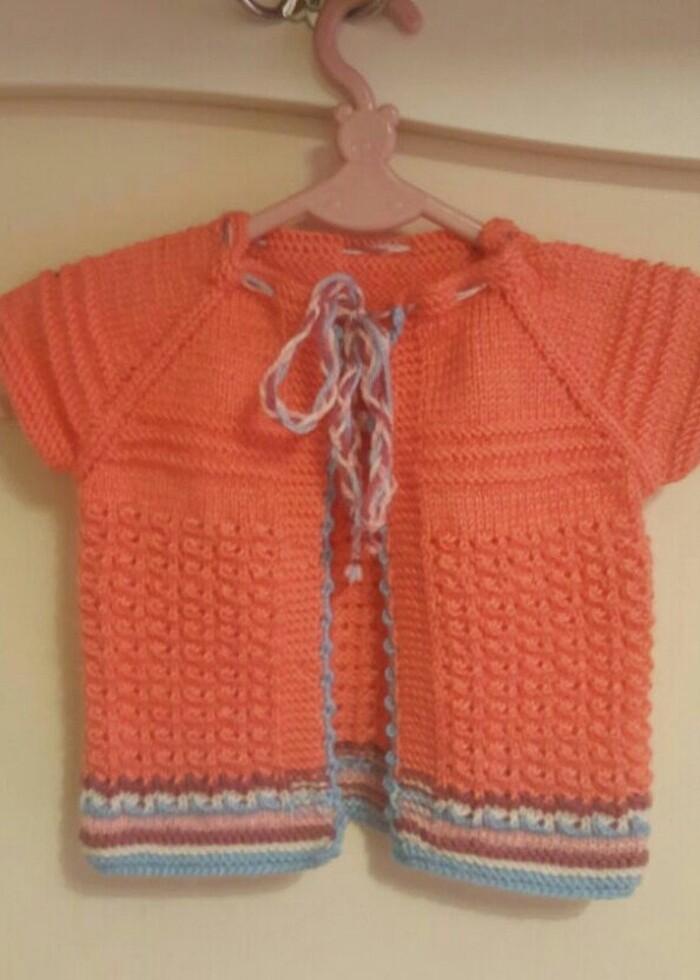 örgü yelek  - Görsel 2