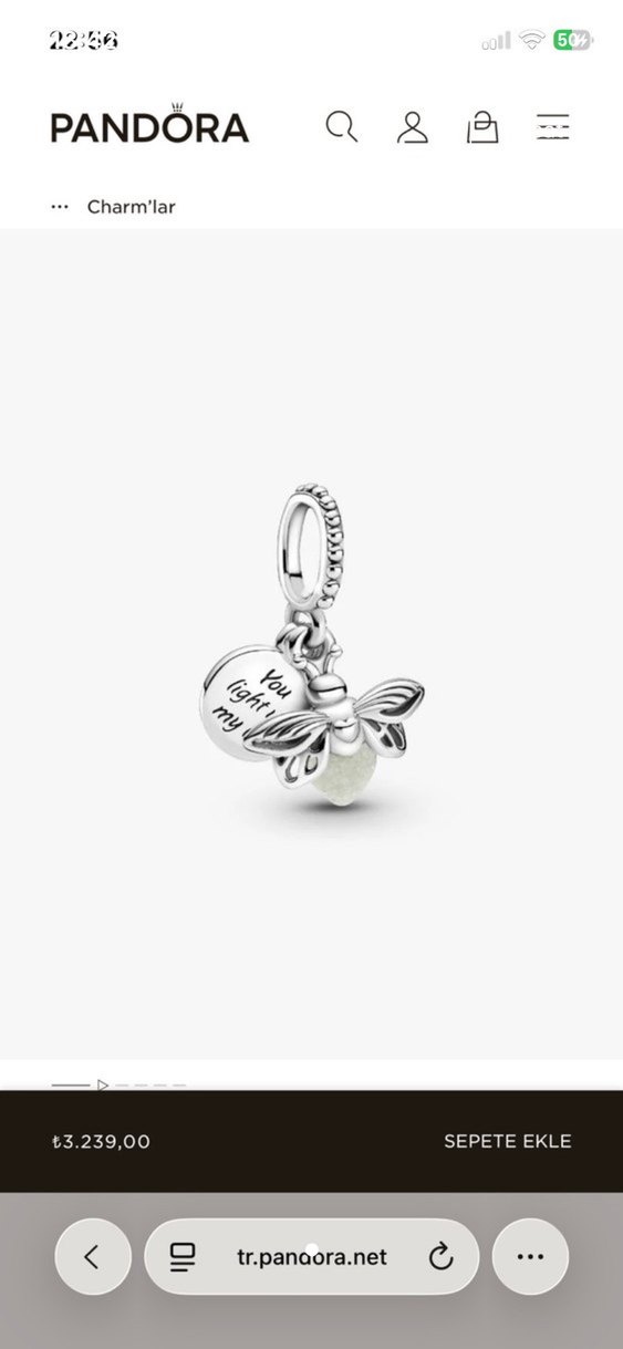 Pandora Ateşböceği charm - Görsel 2