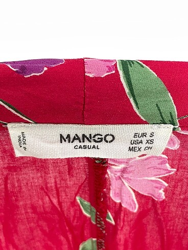 s Beden kırmızı Renk Mango Günlük Elbise %70 İndirimli.
