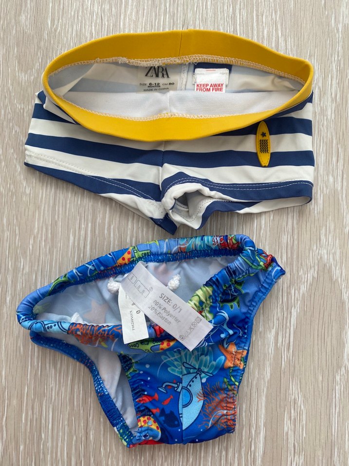 Erkek Çocuk Renkli Desenli Mayo Seti - Görsel 3