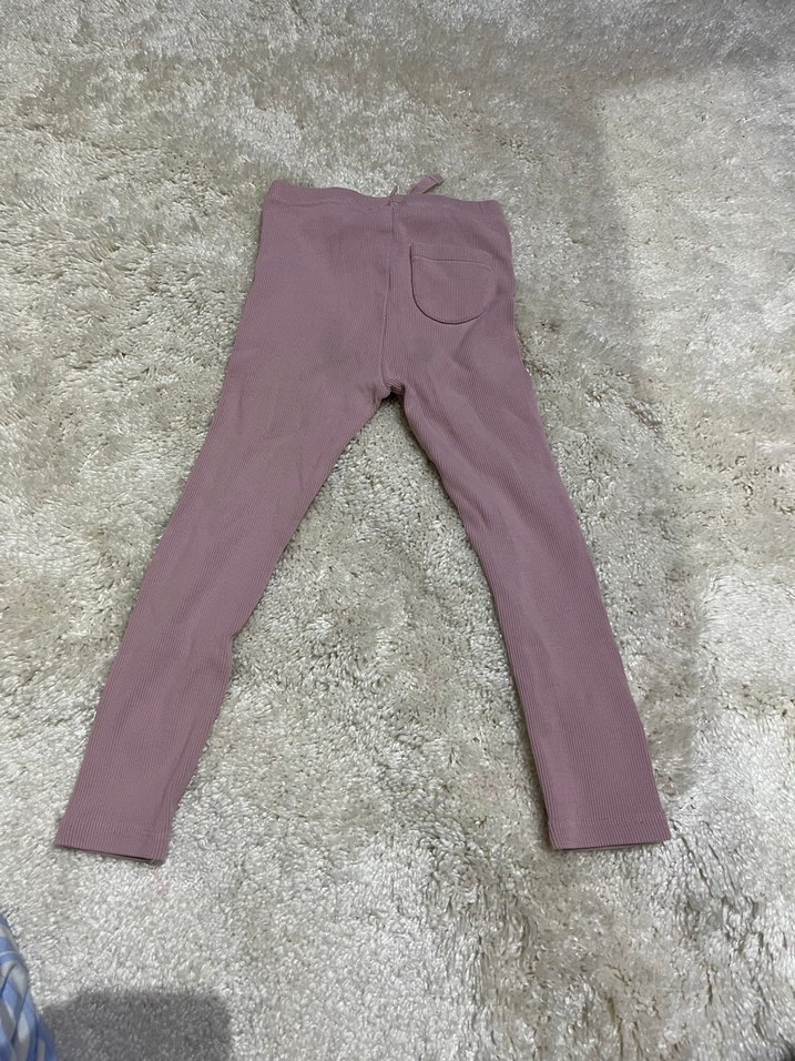 Pembe Triko Kız Tayt - Görsel 2