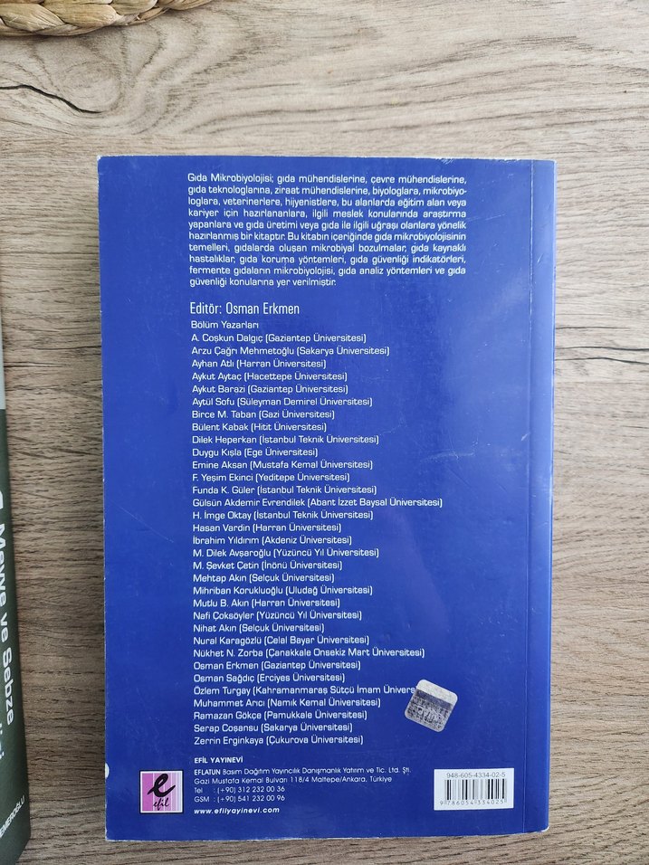 Gıda Mikrobiyolojisi - Osman Erkmen - Görsel 3