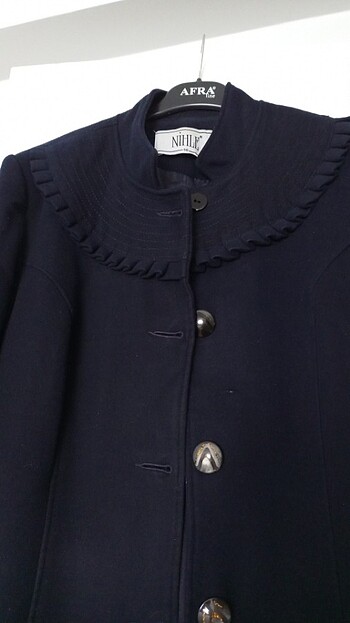 Kaşe Manto astarlı kalın - Görsel 2