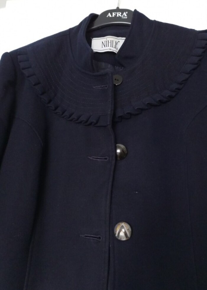 Kaşe Manto astarlı kalın - Görsel 2