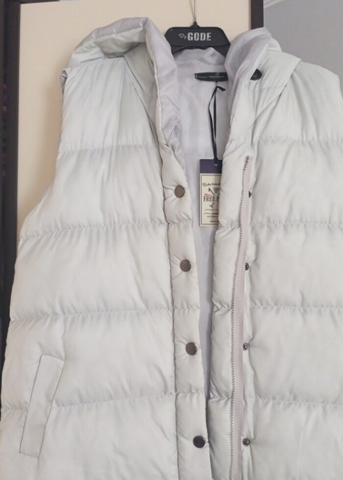 Şişme yelek etiketli kaz tüyü - Görsel 2