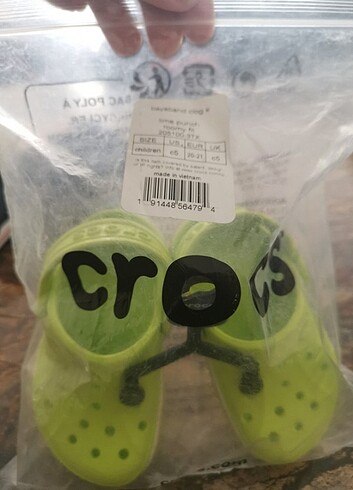 Crocs çocuk terlik