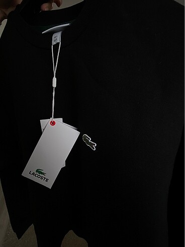s Beden siyah Renk LACOSTE SWEATSHİRT