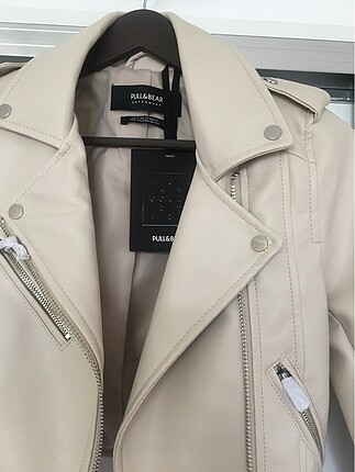 Pull& Bear Biker deri ceket