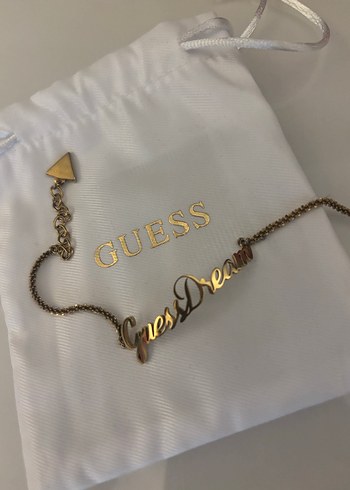 GUESS Zincir Detaylı Altın Renk Bileklik - Görsel 4