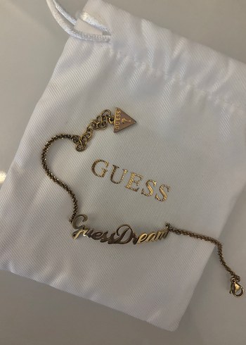 GUESS Zincir Detaylı Altın Renk Bileklik - Görsel 3