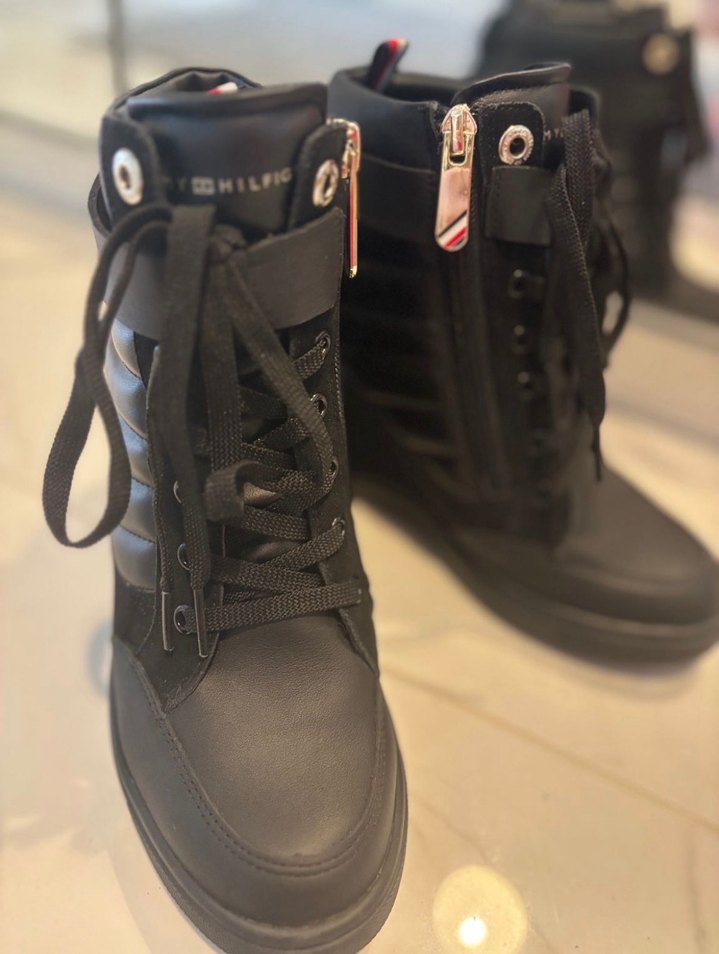 Tommy  Dolgu Topuklu Kadın Spor bot - Görsel 5