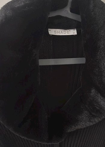 Düğmeli Siyah Kadın Triko Kazak - Görsel 3