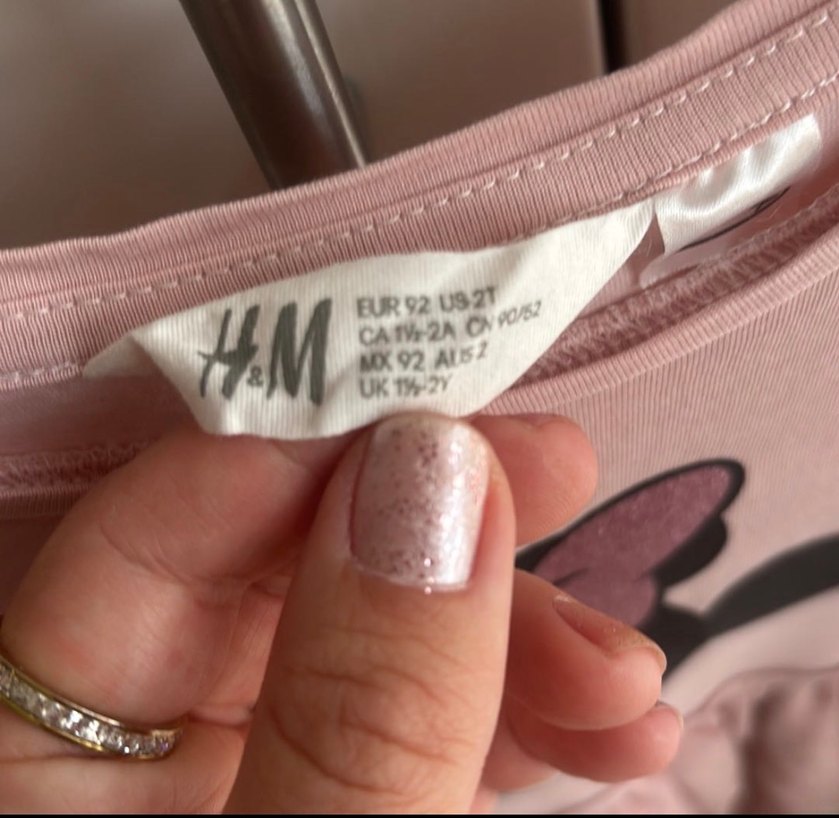 Uzun Kollu Pembe Kız Çocuk Elbise - Görsel 4