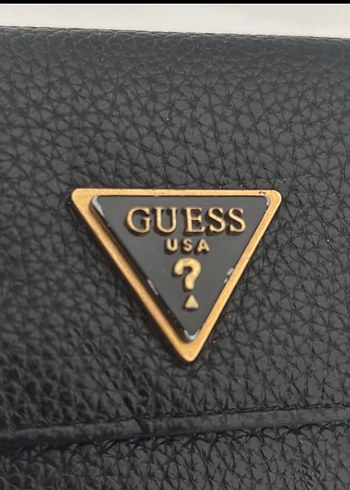 GUESS Siyah Deri Kadın Cüzdan - Görsel 3