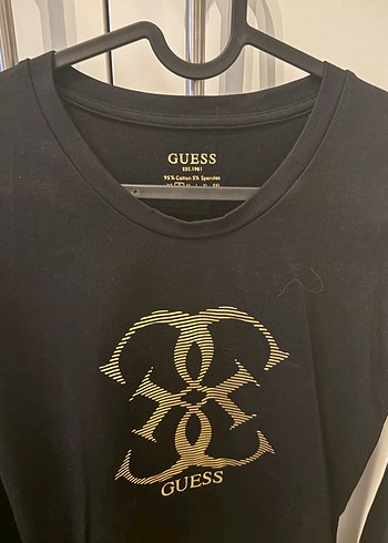 GUESS Siyah Uzun Kollu Kadın Tişört - Görsel 2