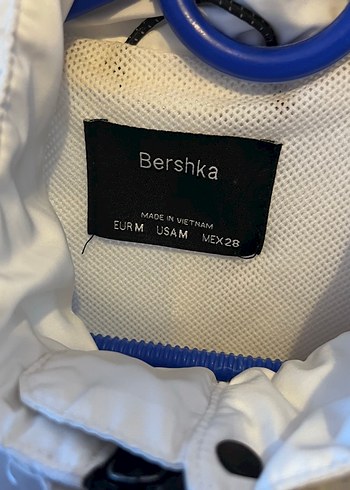 Düğmeli Beyaz Mini Streetwear Kadın Ceket - Görsel 5