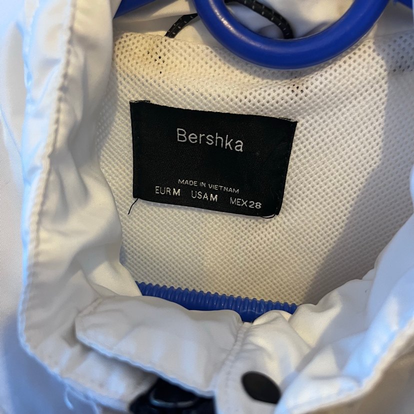 Düğmeli Beyaz Mini Streetwear Kadın Ceket - Görsel 5