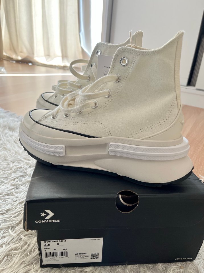 Converse beyaz tabanlı - Görsel 3