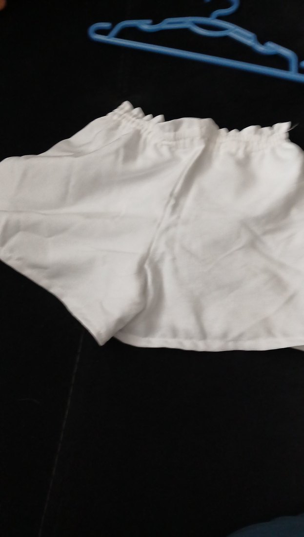 Beyaz çocuk Mini Şort Rahat Kesim - Görsel 4