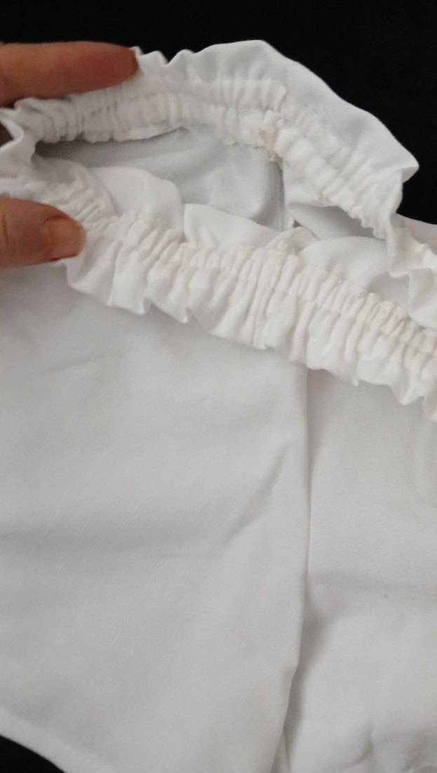 Beyaz çocuk Mini Şort Rahat Kesim - Görsel 2