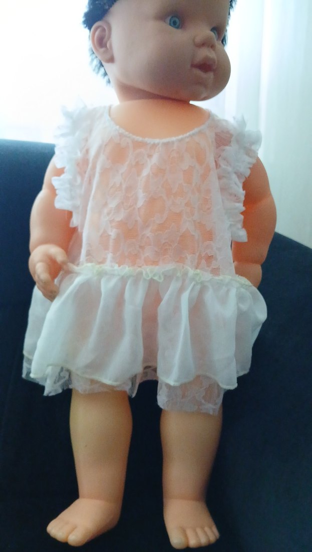 Beyaz Dantel Detaylı Bebek Kız bluz - Görsel 3