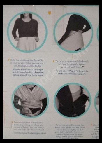 Bebek Kanguru Sling - Görsel 5