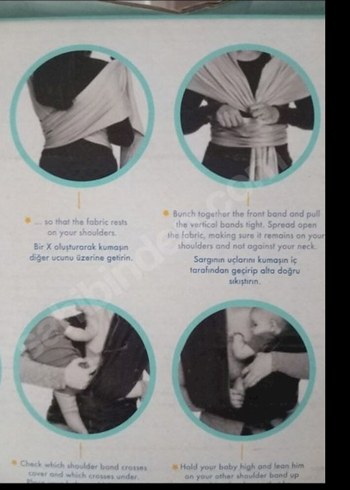 Bebek Kanguru Sling - Görsel 4