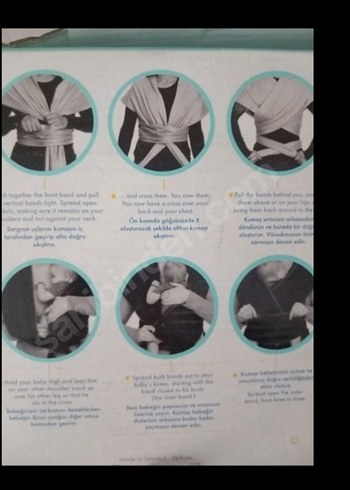 Bebek Kanguru Sling - Görsel 6