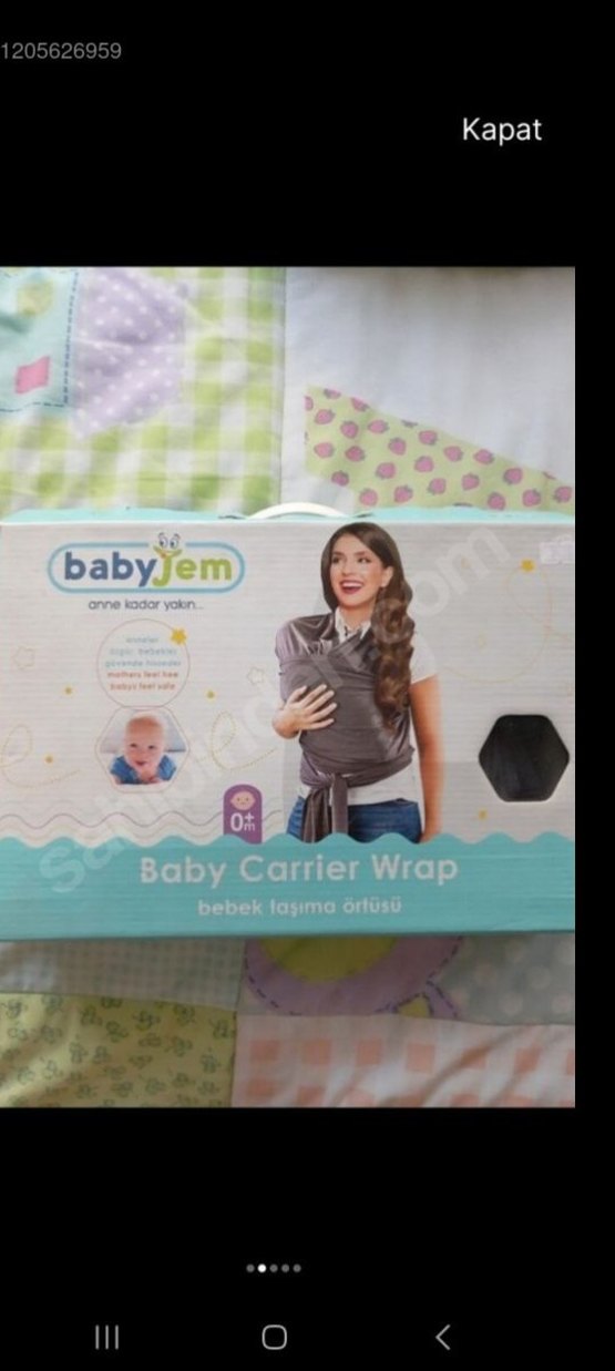 Bebek Kanguru Sling - Görsel 3