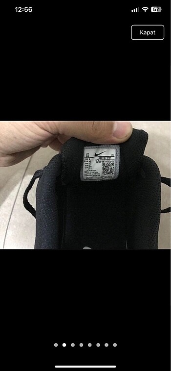 Erkek nike ayakkabı