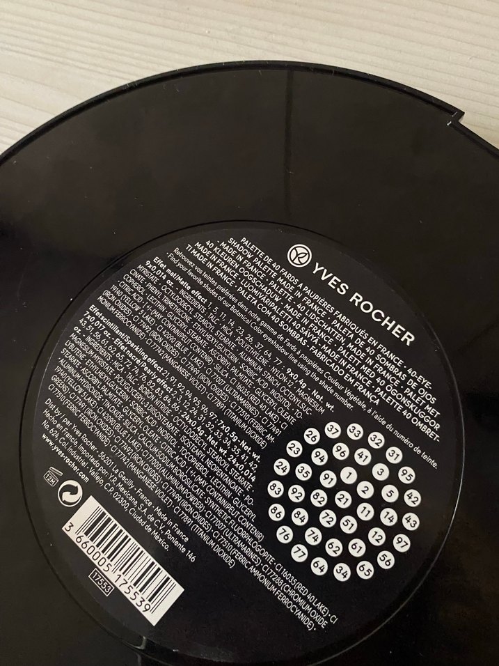 Yves Rocher 40lı göz farı  Paleti - Görsel 4