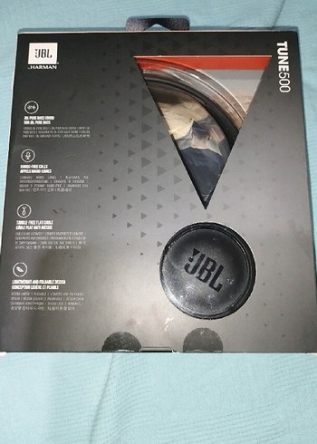 JBL Tune 500 Siyah Kulaklık - Görsel 2