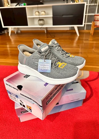 38,5 NUMARA KOLSY GİY ÇIKAR HANDS FREE SKECHERS AYAKKABI. SIFIR, - Görsel 6