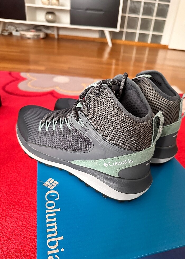 41 NUMARA COLUMBİA WATERPROOF BOT. SIFIR, ORJ VE KUTUSUYLA - Görsel 4