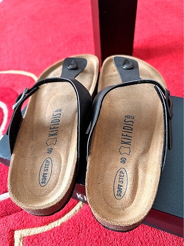 40 NUMARA KİFİDİS PARMAK ARASI TERLİK. SIFIR, ORJİNAL VE KENDİ K - Görsel 2