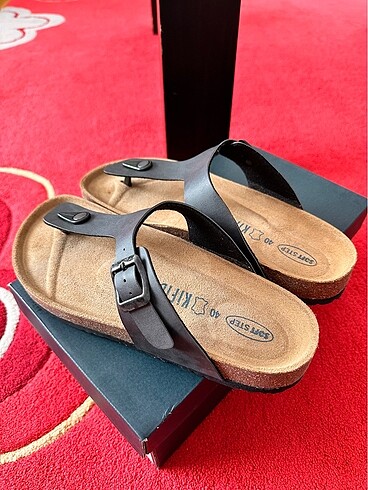 40 NUMARA KİFİDİS PARMAK ARASI TERLİK. SIFIR, ORJİNAL VE KENDİ K - Görsel 3