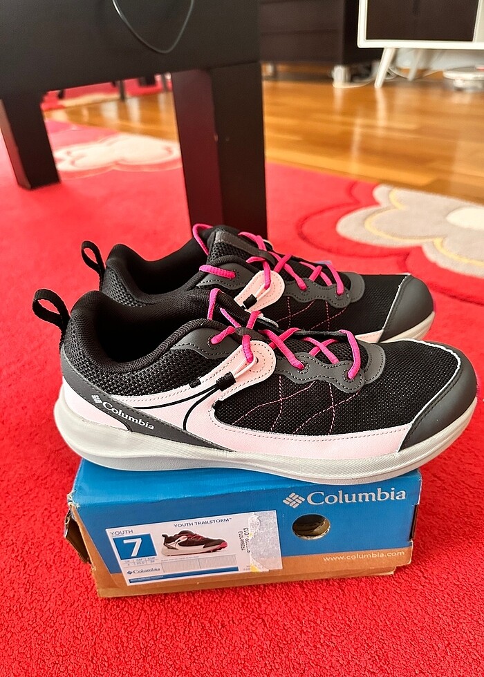 39 NUMARA COLUMBİA YÜRÜYÜŞ AYAKKABISI. SIFIR, ORJİNAL VE KUTUSUY - Görsel 5