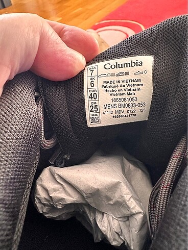 40 NUMARA COLUMBİA WATERPROOF BOT. SIFIR, ORJ VE KUTUSUYLA - Görsel 12