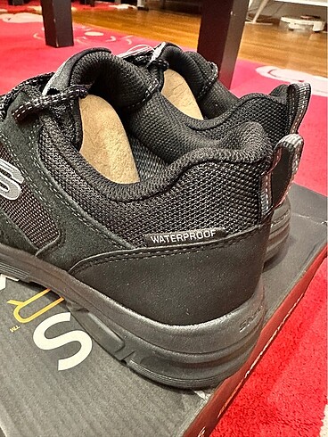 39,5 NO SKECHERS WATERPROOF AYAKKABI. SIFIR, ORJ VE KUTUSUYLA - Görsel 8